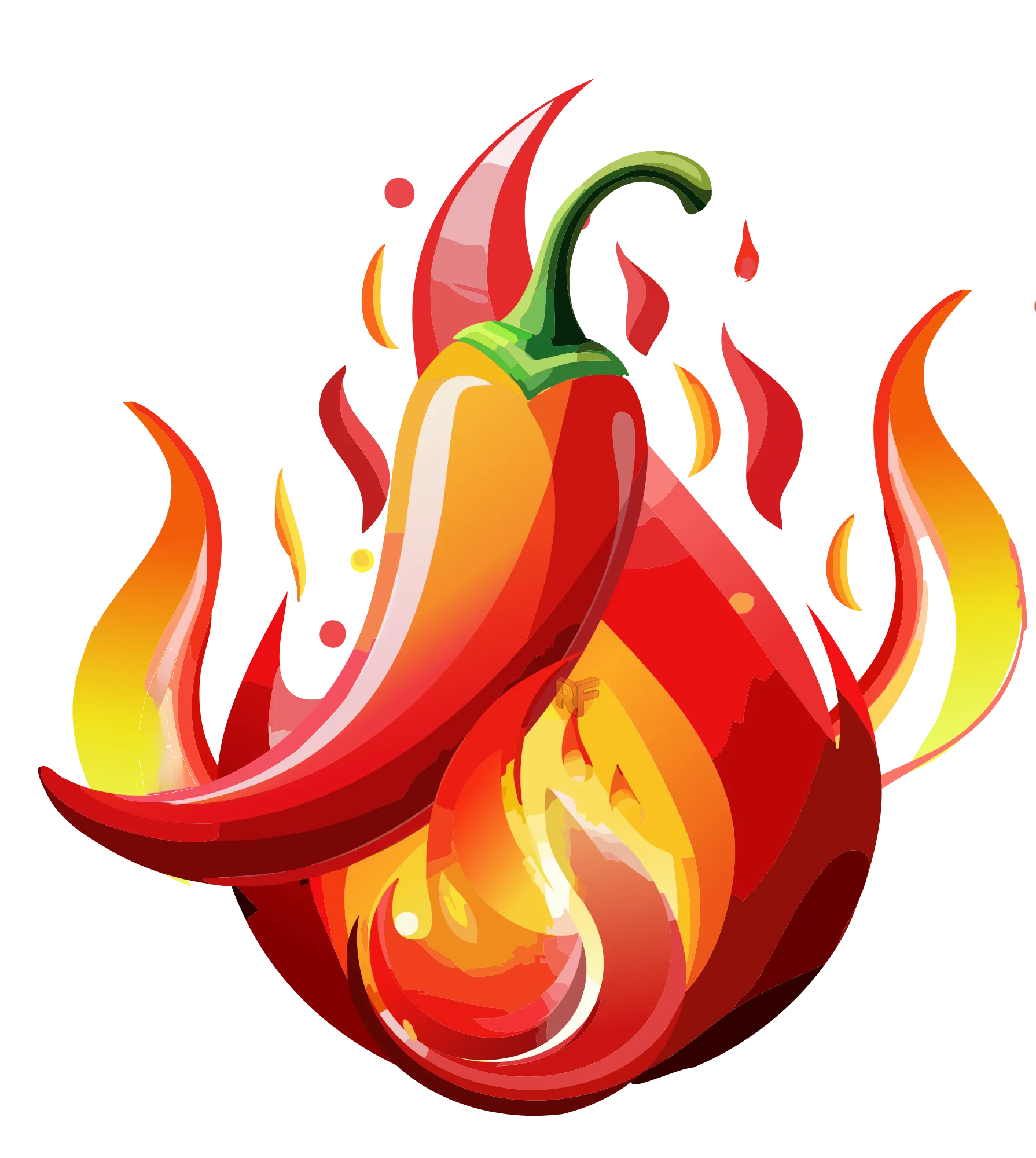Spicy flavor icon